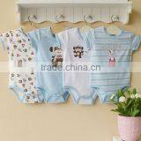 Mom and Baby 2012 Summer Baby Romper 100% Cotton Embroider Short Sleeve Bodysuit thumbnail-1
