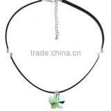 Sparkling Crystal Fishing Wire Necklace Simple Wire Necklace With cz Crystal Sotne High End Crystal Necklace Elegent Jewelry thumbnail-5