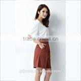 Wholesale Simple Black Cargo Walking Women Bermuda Shorts thumbnail-2
