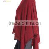 Red Winter Cape for Women,Wraps Ponchos thumbnail-3
