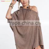Lady Fashion Buttoms Cashmere Poncho/ Nepal Design Pashmina Shawl/ thumbnail-2