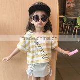 S17097A New 2017 Summer Baby Clothes Short-sleeve Girls T Shirts thumbnail-1
