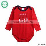 Mommy's Little Bear Interlock Long Sleeves Baby Onesie thumbnail-2