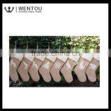 Fashion Personalized Burlap Cute Christmas Stocking thumbnail-3