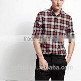 2016 New Design 100% Cotton Dress Shirt Men Causal Shirt Flannel Shirt thumbnail-1