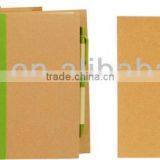 700grams Kraft Paper Cover Spiral Recycle Notebook 70grams 70sheets 18*13cm With Recycle Paper Pen With Line thumbnail-1