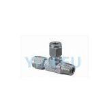 Stainless Steel Male Run Tee thumbnail-1