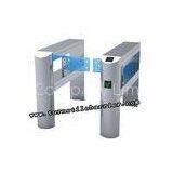 Waist Hight Bridge Swing Barrier Gate Turnstile With Stainless Steel , Turnstile Entry Systems thumbnail-1
