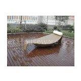 All Weather Outdoor Rattan Daybed Leaf Bed For Patio Beach Pool