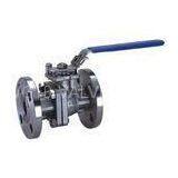 3PC Stainless Steel Flanged Ball Valve thumbnail-1