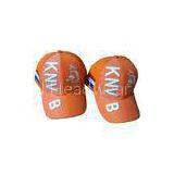 Holland Orange 3d Embroidery Outdoor Cap Headwear Soccer Fans Cap thumbnail-1