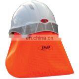 Polyester engineering sun protection for helmet