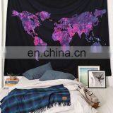 Mandala Indian World Map Hippy Wall Hanging Tapestry Throw Bedspread Wall Hanging Beach Picnic Sheet Gypsy Home Decor Wall Art thumbnail-1