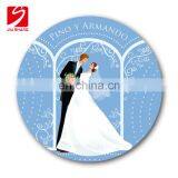 Wholesale Round Heat Resistant Silicone Beer Coaster With Printing Logo thumbnail-1