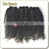 100% virgin human hair weaving no fiber no synthetic afro kinky hair weave