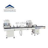 China Hot Sale Upvc Window Machinery Double Head Cutting Saw Machine