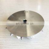 K24 43,70/60,50 мм 6+6 лезвий 5324-123-2019 Турбо-билет/фрезерование/алюминий 2618 колесо компрессора thumbnail-3