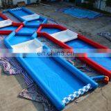 Outdoor Foldable Air Frame Pop up Inflatable Track for Zorb Roller Ball Sport thumbnail-5