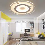 Creative Acrylic Round Living Room Led Ceiling Light thumbnail-6