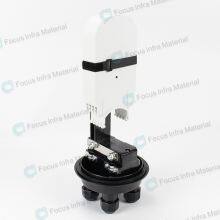 2 Inlets 2 Outlets Outdoor Aerial Dome Fiber Optical Splice Closure thumbnail-3
