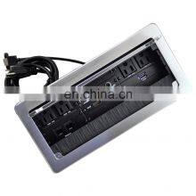 Power Connection Box Convenience Hidden Desktop Smart Power Electric Socket Outlet for Conference/office thumbnail-5