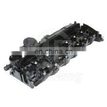 Plastic Black Engine Cylinder Head Top Cable Car Valve Cover For BMW 11128510234 thumbnail-5