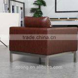 Low Back Sofa Cushion and Stainless Steel Feet Violino Leather Sofa Jitem 8039 thumbnail-3