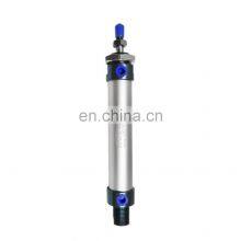New Design Small Spring Making Machine Adjustable Stroke Mini Pneumatic Cylinder With Oil Storage Function