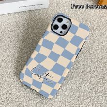 Checkerboard Art Silicone Phone Case iPhone Phone Case