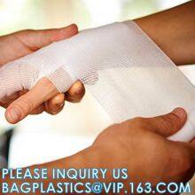 Wound Medical Plaster Bandage Medical Materials & Accessories Roll of Raw Material and Conforming Bandage White 2000 Bags 6m*8cm thumbnail-3