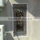 GYD-15WG016 Decorative Wrought Iron Door Window Grill Prices Low thumbnail-1