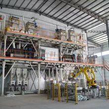 workshop type dry mortar production line