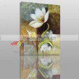 Handmade Home Decor Artwork White Daisy Oil Painting on Canvas thumbnail-1