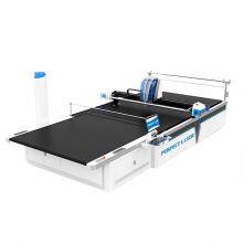 2000x2500mm Automatic Multi-Layer Fabric Cutting Machine for Cotton / Nylon / Wool / Artificial Leather