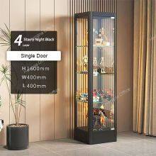 Multi-Scene Display Cabinet 4 Layers Glass Door for Hairdresser Showcase and Prize Cabinet - B2B Manufacturer thumbnail-3