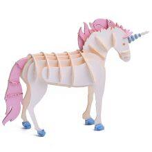 Funny Paper Craft Kit Unicorn 3d Model Diy Puzzle Animal Toy Gifts for Kids thumbnail-3