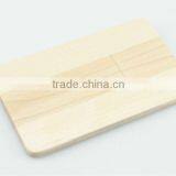 Fashion Design / Wooden Swivel Plastic Credit Card Shape USB Flash Drive / CE Rohs FCC Approved / 2G 4G 8G 16G 32G