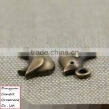 Wholesale Diy Jewelry Ancient Bronze Oriole Zinc Alloy Birds Pendant thumbnail-3