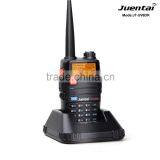 JUENTAI JT-UV8DR 5W 128*2CH VHF 136-174Mhz UHF400-470Mhz Ham Two Way Radio