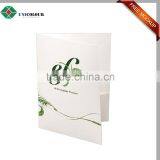 Wholesale a4 Glossy Handmade Kraft Paper File Folder With Pockets thumbnail-2