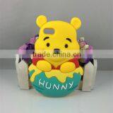 Winnie The Pooh Phone Case 3D Cute Cartoon Mobile Phone Silicone Case For Iphone 4/4s/5/5s/6/6 Plus Samsung Series Wholesale thumbnail-5