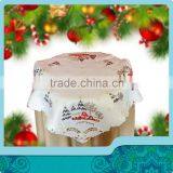 Christmas Tree Embroidery Table Cloth