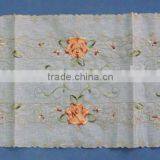 100% polyester embroidery table runner houseware household textile