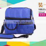 High Quality Sky Blue Cooler Fitness Lunch Bag Cooler Bag Warm Bag thumbnail-3