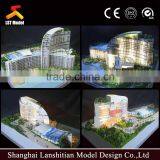 Commercial Center Building Model With Perfect Led Light Effect