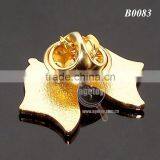 Acrylic Plastic Box Packing China And The United States National Flags Customized Enamel Metal Pin Badge thumbnail-6