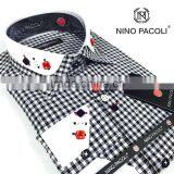 Designer Shirts for Men From Turkey Casual Men's Shirt Double Collar Man Shirt Long Sleeve thumbnail-2