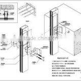 hot sale curtain wall details dwg