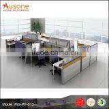 Modular Clerk Workstation Desktop Partition Office Staff Tables/work Desks thumbnail-2
