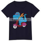 Cool Hippo Animals Custom Design Tshirt for Child thumbnail-2
